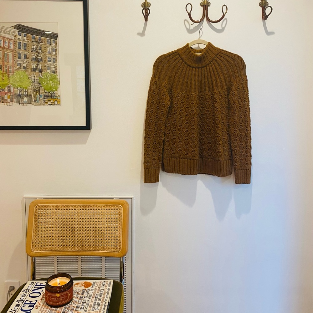 MADEWELL brown/camel sweater